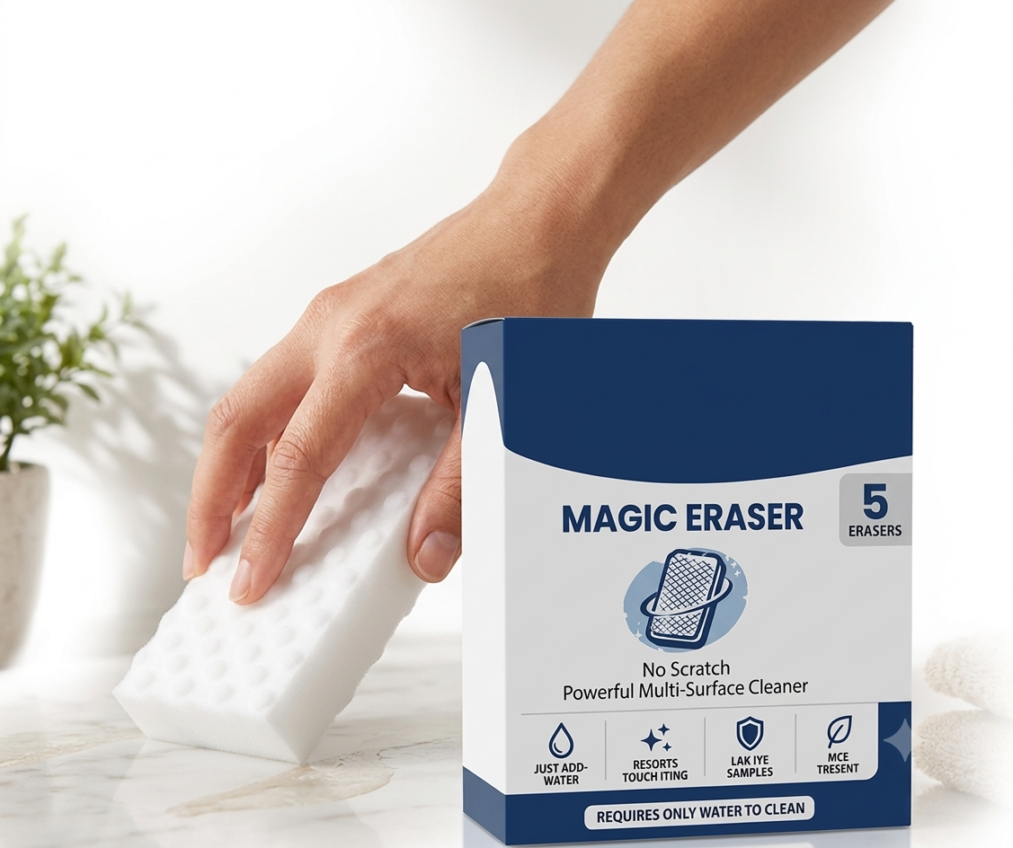Trendova Magic Eraser Proβ’ β Multi-Surface Stain & Scuff Removing Sponge