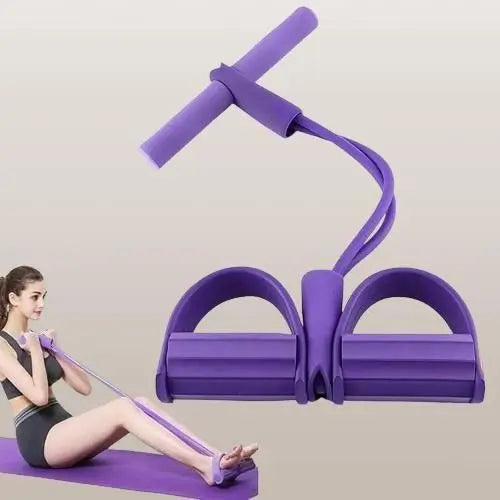 Trendova Yoga Pedal Exerciser – Resistance Band Puller Fitness Equipment for Home Workouts