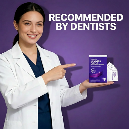 Trendova PurpleGlow Teeth Whitening Strips (Pack of 7) – Purple Corrector Strips for Instant Whiter Smile